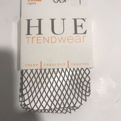 HUE Fishnet Tights Espresso Size 1 ( 100-150 lbs ) NWT